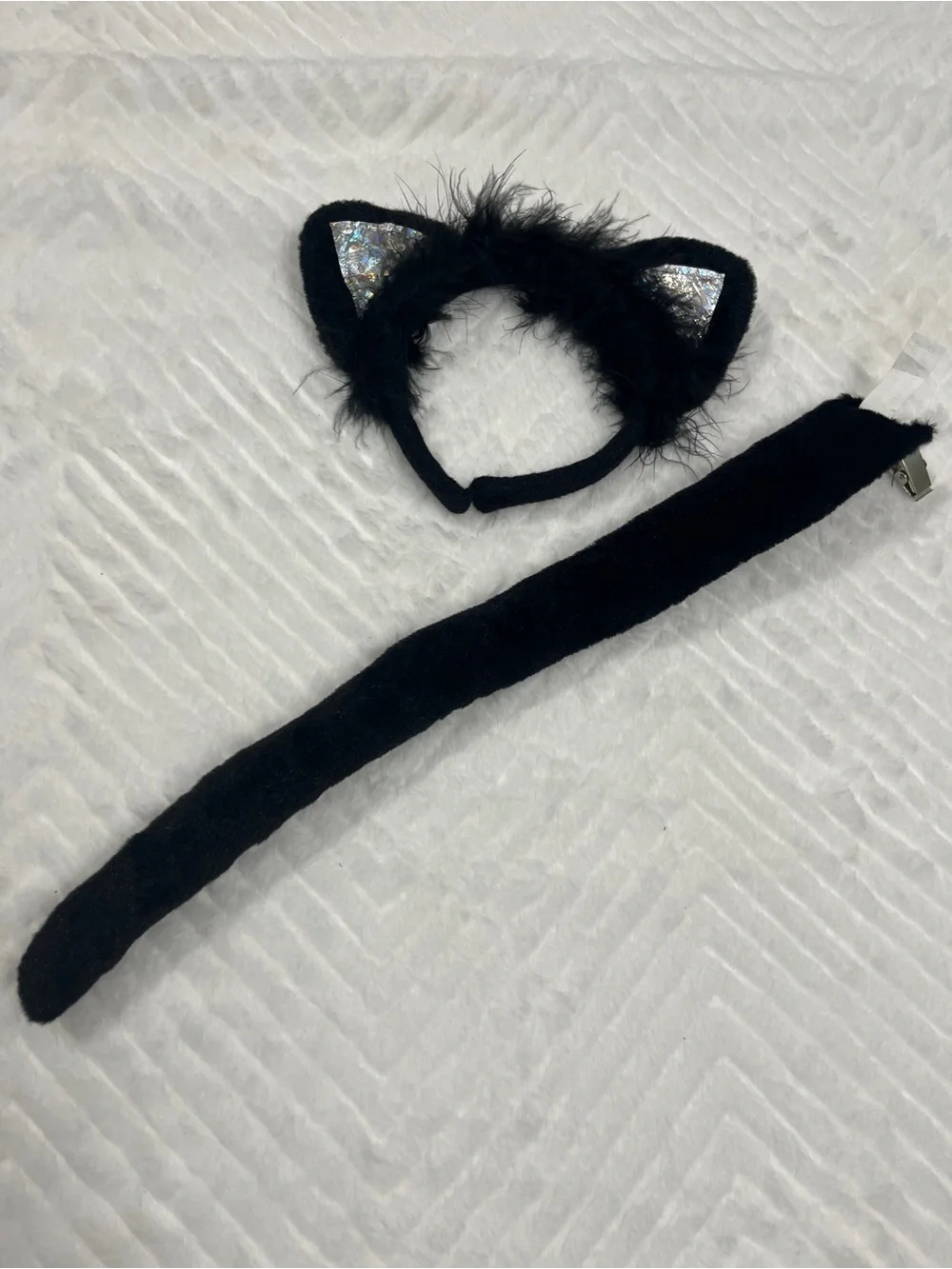 Halloween dress Up Girls' Glitter Black Cat Costume Accessory Kit